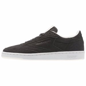 Adidasy Damskie Reebok Club C 85 Tonal Nubuck Szare/Różowe PL 63BKXVQ